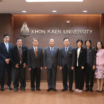 KKU administrators discuss collaboration with Mitsubishi Company (Thailand) Ltd. to develop technological and innovative collaboration