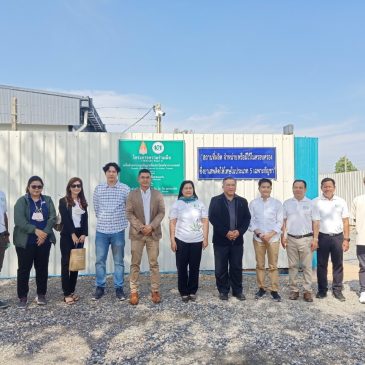 KKU visits indoor greenhouses and provides academic advice on aeroponics cannabis cultivation systems for medical benefits.  to the One O One Cannabis Community Enterprise Network and Oriental Plantation Co.,Ltd.,