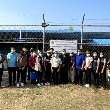 KKU and Baan Saeng Chan Community Enterprise welcomed Khon Kaen Provincial Public Health Officers to inspect for permission to cultivate cannabis