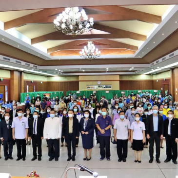 KKU and NRCT team up to sign MOU with the Khon Kaen Provincial Administrative Organization to control liver fluke infestation and cholangiocarcinoma problem in Khon Kaen Province