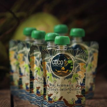 “Jelly Drink from Fragrant Coconut Juice” – by KKU research team and COCO Damnoen Co. Ltd. wins first prize at the Agri Plus Award 2022
