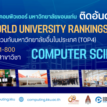 College of Computing, KKU, is ranked among the world’s colleges for 2023 by Times Higher Education (THE)