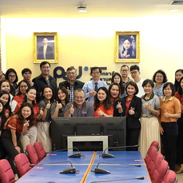 Department of Research and Graduate Studies together with a network of research management officers, Khon Kaen University share knowledge under the Learning Exchange Program Development of research management system at Khon Kaen University and Phuket Province