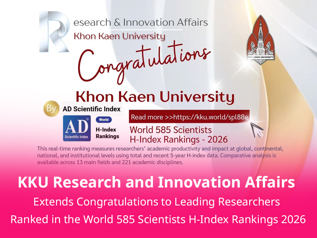 Congratulations to Leading Researchers Ranked in the World 585 Scientists H-Index Rankings 2026